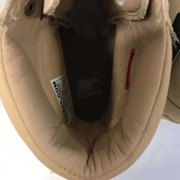 Sorel Women's SIZE 9.5 Lennox Lace Waterproof Boots, Ceramic Color - Picture 7 of 9